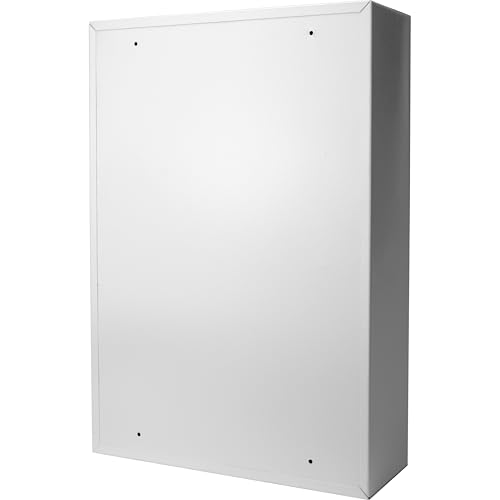 Barska 240 Position Key Cabinet with Numbered Hooks – Wall Mount Steel Key Organizer Safe with Index Log, White Key Tags & Lockable Door for Office or Business - Key box wall mount - key locker