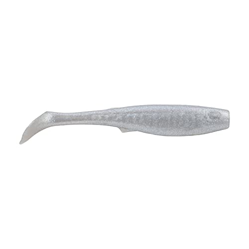 Berkley Gulp! Saltwater Paddleshad Fishing Soft Bait - color: Chrome, size: 3"
