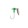 Strike King Sausage Head Spin - Head Only - color: Green Pumpkin Candy, size: 1/8 oz