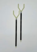 30" and 40" Extendable Rod Holder 2 and 4 Pack, Glow in Dark - size: 40", style: 2 Pack