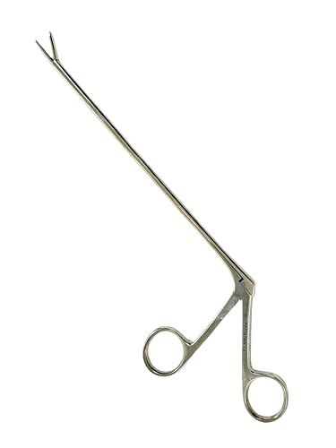 Long Reach Alligator Forceps with Graspping Serrated Tips ENT Instrument Alligator Forceps 3.5" 5.5" 6.5" 8" (8 in) - size: 8 in