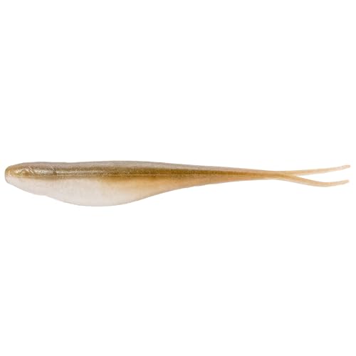 Strike King 3X Z Too Soft Jerkbait Fishing Lure, 5", Salt-Impregnated - color: Arkansas Shiner, size: 7"
