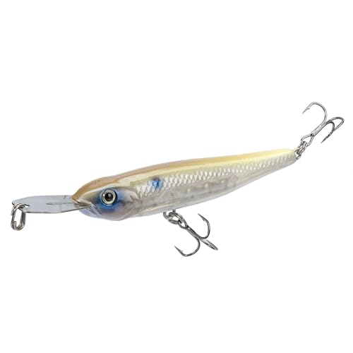 Strike King Evader 80 Fishing Lure, Swimming Topwater Bait, 7/16-Ounce - color: Pro Bone