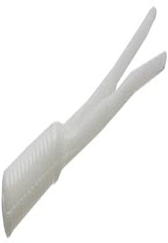 Zoom Split Tail Bait Trailer-Pack of 20 - color: White