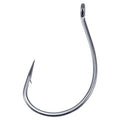 Dr.Fish 100 Pack Drop Shot Hook Bass Fishing Hooks Freshwater Black Nickel Wacky Hooks for Drop Shot Rig - size: #4-100 Pack