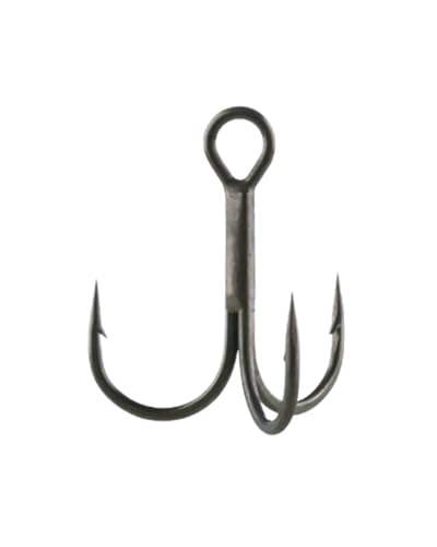 BKK SPEAR-21 UVO Freshwater Treble Hook | 1X | Ultraviolet Coating | Needle Point - size: 2/0#
