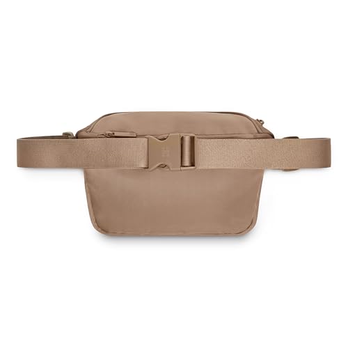 HUGGIES Unisex-Adult Diaper Waistpack Crossbody Bag - color: Brown Ochre