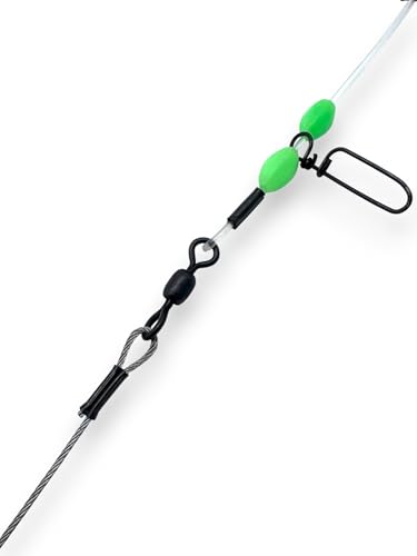 Shark Rig for Surf Fishing, Castable Shark Fishing Rig with Circle Hook - size: 12/0