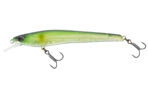 Nomad Design Shikari Fishing Lures, Premium Long-Casting, Shallow Diving, Slow Floating Jerkbait, for Inshore Freshwater Species Such as Bass, to Walleye, to Pike and Musky, 115 SUS FR 4-1/2" 1/2oz - size: 3 3/4" - 3/8 oz, style: Ayu