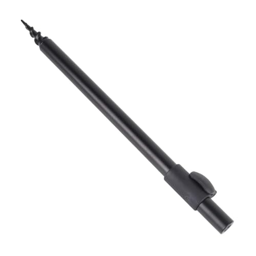 Fishing Rod Holder - Telescopic Aluminum Alloy Bank Stick for Bite Alarms, 11.8-20in Extending Rod Rest for Carp & Coarse Fishing on Lakes & Rivers‌