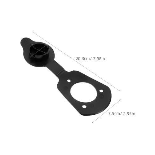 SUPVOX 4pcs Fishing Rod Holder Cap Gasket for Flush Mount Rod Holder Boat Fishing Accessory Anti-Slip Rubber Gasket for Kayak and Boat