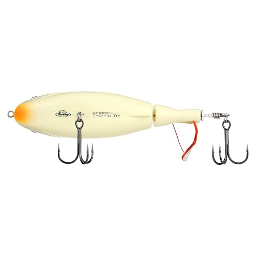 Berkley Screamin' Choppo - color: Bone, size: 4.3 in - 1 oz