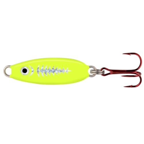 Northland Tackle Minnows - Fishing Jig - 68e57a46-704e-4ae5-bd55-d6e0fb3e3d1c - color: SUPER-GLO EXO CHARTREUSE, size: 1-1/16"
