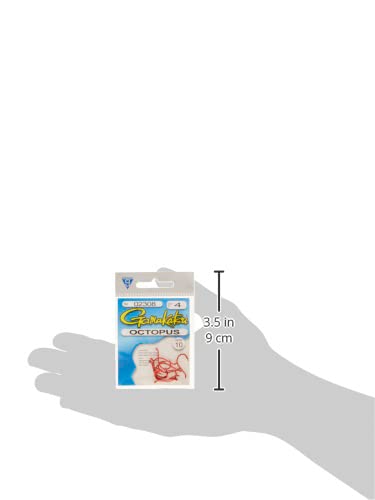 Sportsman Supply Inc. Gamakatsu Octopus Hook-10 Per Pack - color: Red, size: 4