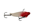 1oz - Blitz Blade - Blade Bait - color: Red/White