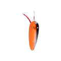 Dardevle Dardevlet Weedless Nickel Back 3/4 oz Fishing Spoons - color: 77-Jack O Lantern