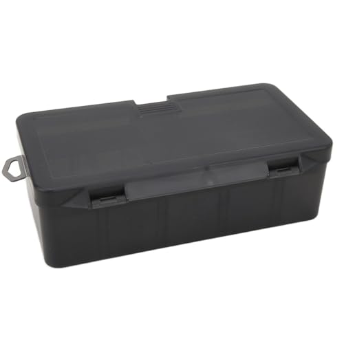 Fishing Tackle Box Water-proof Bait & Lure Organizer with Removable Dividers, Portable PP Plastic Storage for Fishing Accessories (21.5x12x6.7cm)‌