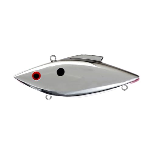 Bill Lewis Rat-L-Trap Magnum Trap 3/4 OZ Lipless - color: CHROME BLACK BACK