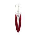 Dardevle Midget Copper Back 3/16 oz Fishing Spoons - color: ‎15-Red White Chunk Copper