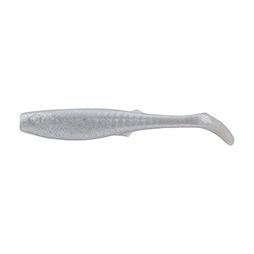 Berkley Gulp! Saltwater Paddleshad Fishing Soft Bait - color: Chrome, size: 4"