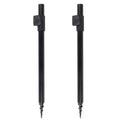 Fishing Rod Holder - Telescopic Aluminum Alloy Bank Stick for Bite Alarms, 11.8-20in Extending Rod Rest for Carp & Coarse Fishing on Lakes & Rivers‌