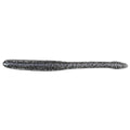 Drop Worm - 4" - Finesse Smallmouth Bass Fishing - Dropshot - Ultra Realistic - Matte Finish - Neutral Buoyant Soft Plastic - color: Clear Shad