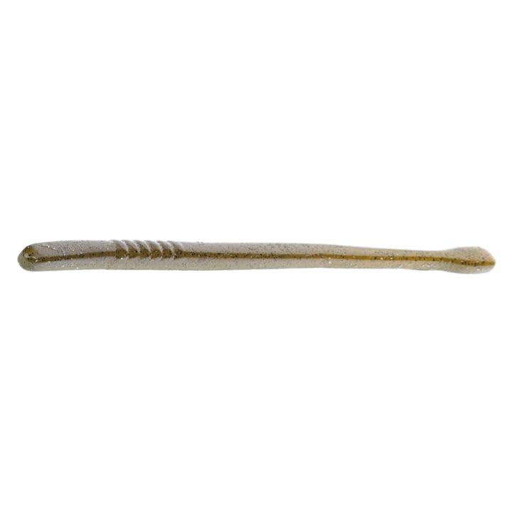 Strike King KVD Filler Worm Soft Bait Fishing Lure - color: Green Pumpkin