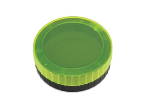 Mack’s Lure Pip's™ Box & Leader Caddy - color: Hot Orange, size: 3 3/8"
