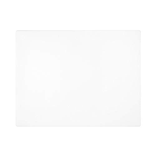 Thick XL 24x18 Plastic Cutting Board 0.75 Inch Thick, Extra Large NSF for Food Service - color: White, size: 24"L x 18"W
