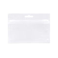 ClearBags Zipper Bags 6x3 with Hang Hole - Resealable, Food Safe, Used for Food, Candles, Bath Salts, Fishing Supplies - Heat Sealable 100 Pack