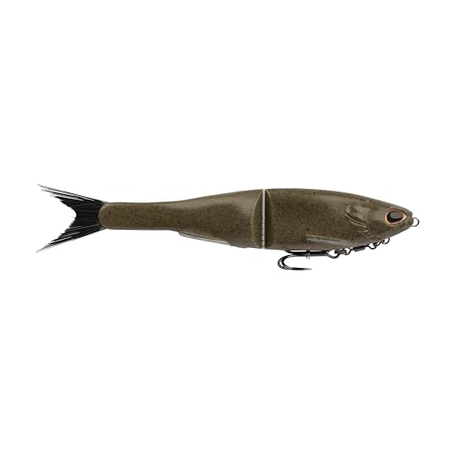 Berkley PowerBait Nessie Fishing Soft Bait - color: Green Pumpkin, size: 9in - 2 oz