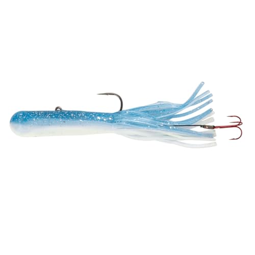 Northland Tackle Level-Head Fishing Jig - color: BLUE & WHITE, size: 5"