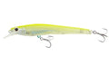 Nomad Design Shikari Fishing Lure, Long-Casting, Shallow Diving Slow Floating Jerkbait for Inshore Saltwater Species Such as Snook, Redfish, Striped Bass, Seatrout - style: Chartreuse Shad, 3 3/4 Inch - 2/5 Oz