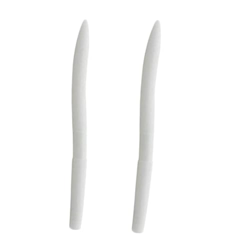 Moose Baits 5" Stickbaits | Worms for Bass Fishing - Premium Stick Bait, Wacky Worms/Soft Plastic Largemouth Bass Rubber Worms, 10 Count Fishing Worms Perfect for Bass Fishing Kit - color: White
