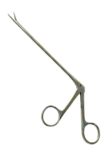 Long Reach Alligator Forceps with Graspping Serrated Tips ENT Instrument Alligator Forceps 3.5" 5.5" 6.5" 8" (6.5 in) - size: 6.5 in