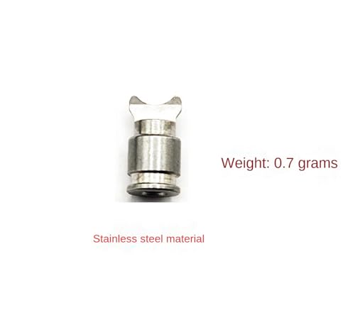Pack of 2 Replacement Parts Reel Part Line Guide Pawl Copper Alloy Semilunar Repair for Shimano Baitcasting
