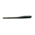 Drop Worm - 4" - Finesse Smallmouth Bass Fishing - Dropshot - Ultra Realistic - Matte Finish - Neutral Buoyant Soft Plastic - color: Matte Black