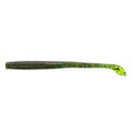 Yamamoto Gary 4" Kut Tail Worm - Realistic Easy-to-Use Soft Plastic Fishing Lure Baits - 20 Pack, Black