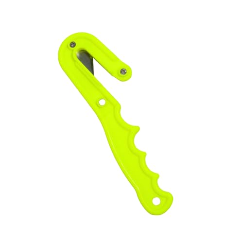 Scuba Choice Diving Line Cutter – 8" Safety Design, Firm Grip Handle, 2 Extra Blades, Waterproof, Compact Tool for Fishing, Spearfishing, Underwater Emergencies