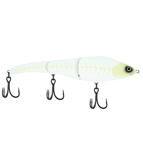 Berkley Magic Swimmer Fishing Hard Bait - color: Ghostescent, size: 9in - 4 1/2 oz