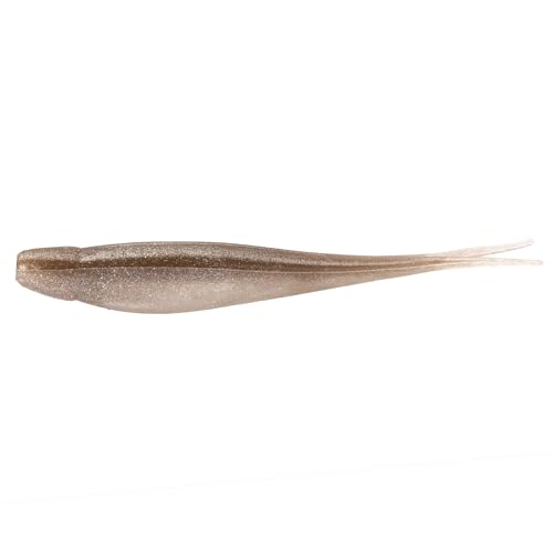 Strike King 3X Z Too Soft Jerkbait Fishing Lure, 5", Salt-Impregnated - color: Reel Shad, size: 3"
