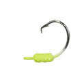 Generic Yellowtail Snapper Weighted Circle Hook Jigs - Chartreuse 4/0 Hook - 1/16 oz - 25 Pack
