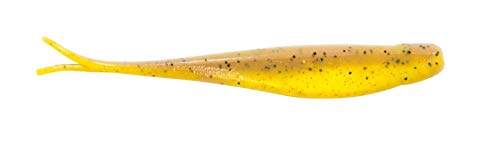 Z-MAN Scented Jerk ShadZ 4 inch Soft Plastic Jerkbait 5 Pack - style: Bruised Banana