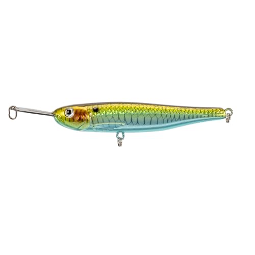 Strike King Evader 80 Fishing Lure, Swimming Topwater Bait, 7/16-Ounce - color: Chrome Herring