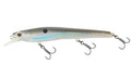 Nomad Design Shikari Fishing Lures, Premium Long-Casting, Shallow Diving, Slow Floating Jerkbait, for Inshore Freshwater Species Such as Bass, to Walleye, to Pike and Musky, 115 SUS FR 4-1/2" 1/2oz - size: 4 1/2" - 1/2oz, style: Black Back Chrome