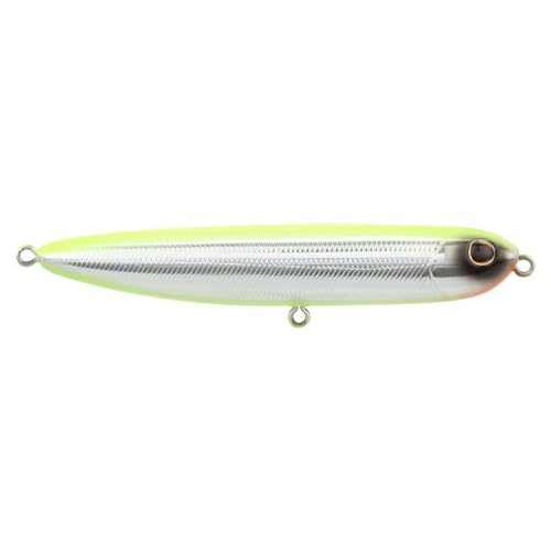 Berkley Berkley Drift Walker Saltwater - color: Chrome/Chartreuse, size: 3 /2in - 3/8 oz