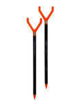 40" Magnum Extendable Trident Fishing Rod Holders in in Packs of 2 and 4 - style: Orange