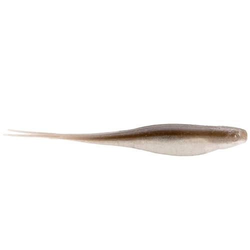Strike King 3X Z Too Soft Jerkbait Fishing Lure, 5", Salt-Impregnated - color: Reel Shad, size: 7"