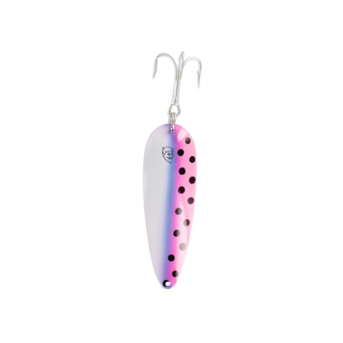 Dardevle Huskie Junior Nickel Back 2-Ounce Fishing Spoons - color: Rainbow Trout