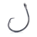 Mustad Demon Perfect Offset Circle Hook, 39941NP - 2X Strong Fishing Hooks, Wide Gap Offset Circle Hook Pack, Ideal for Saltwater and Freshwater Fishing, Original Design Big Fishing Hook, Black Nickel - size: Size 2/0, style: Pack of 10